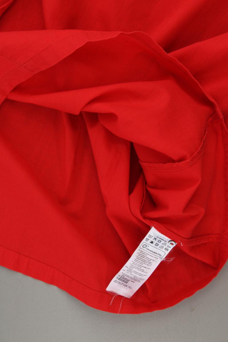 Esprit Oversize-Bluse Gr. 36 neuwertig 3/4 Ärmel rot aus Baumwolle