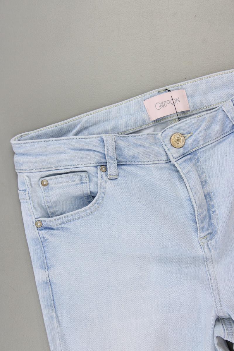 Cartoon Straight Jeans Gr. S blau aus Baumwolle