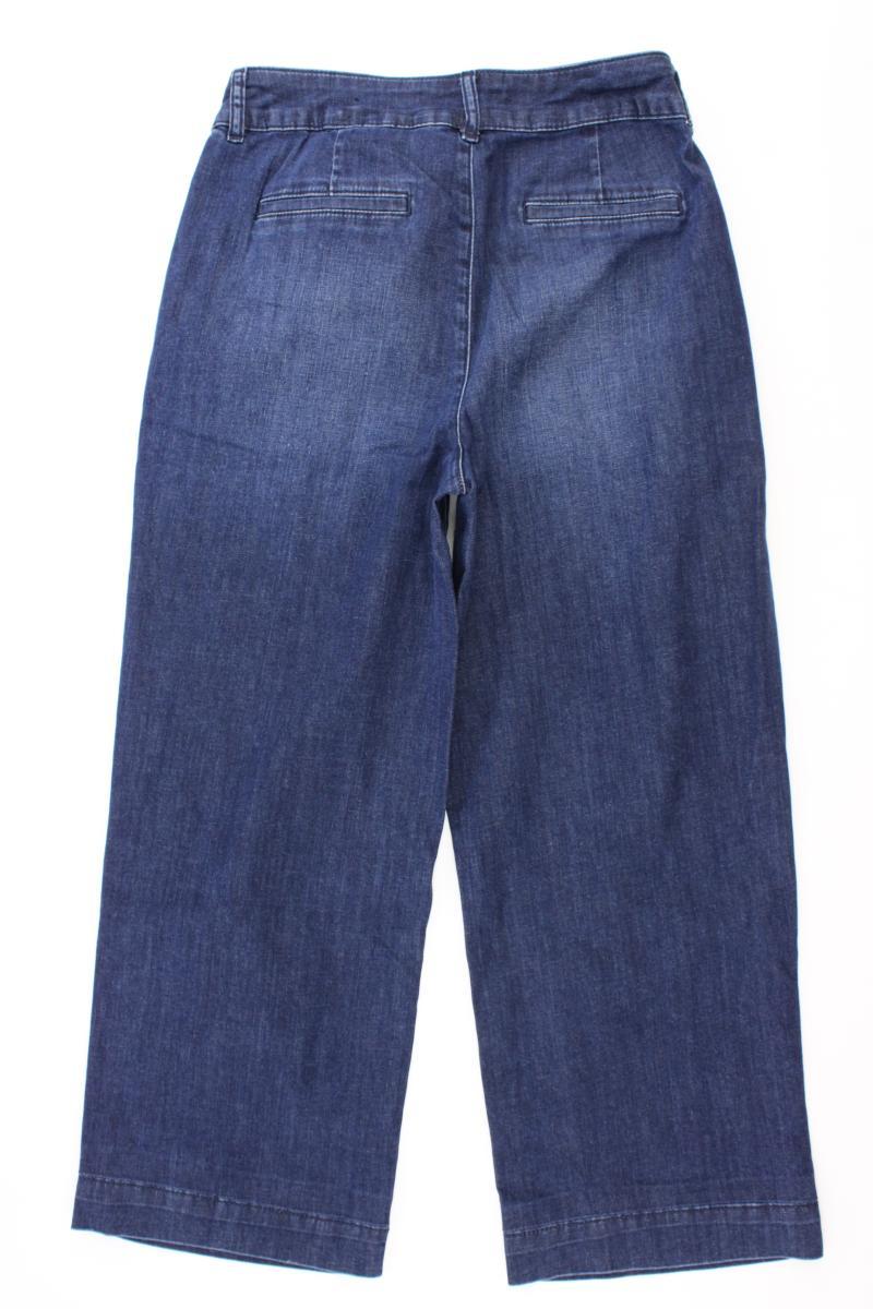 Zero 7/8 Jeans Gr. 36 blau aus Baumwolle