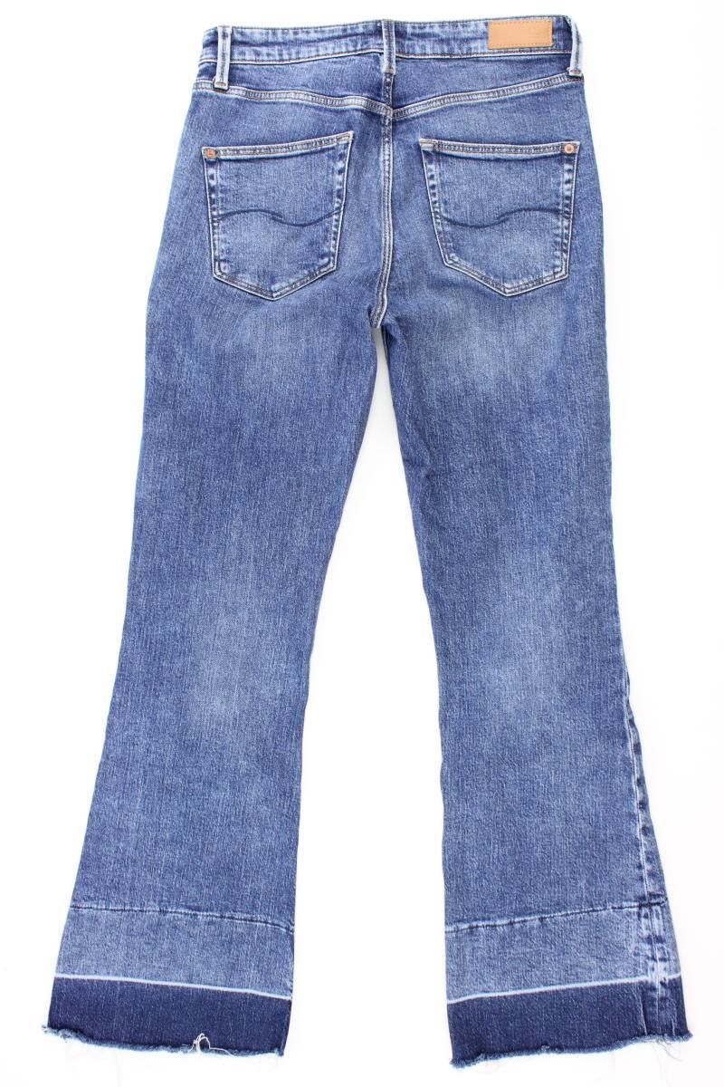QS by s.Oliver Straight Jeans Gr. 34 blau aus Baumwolle