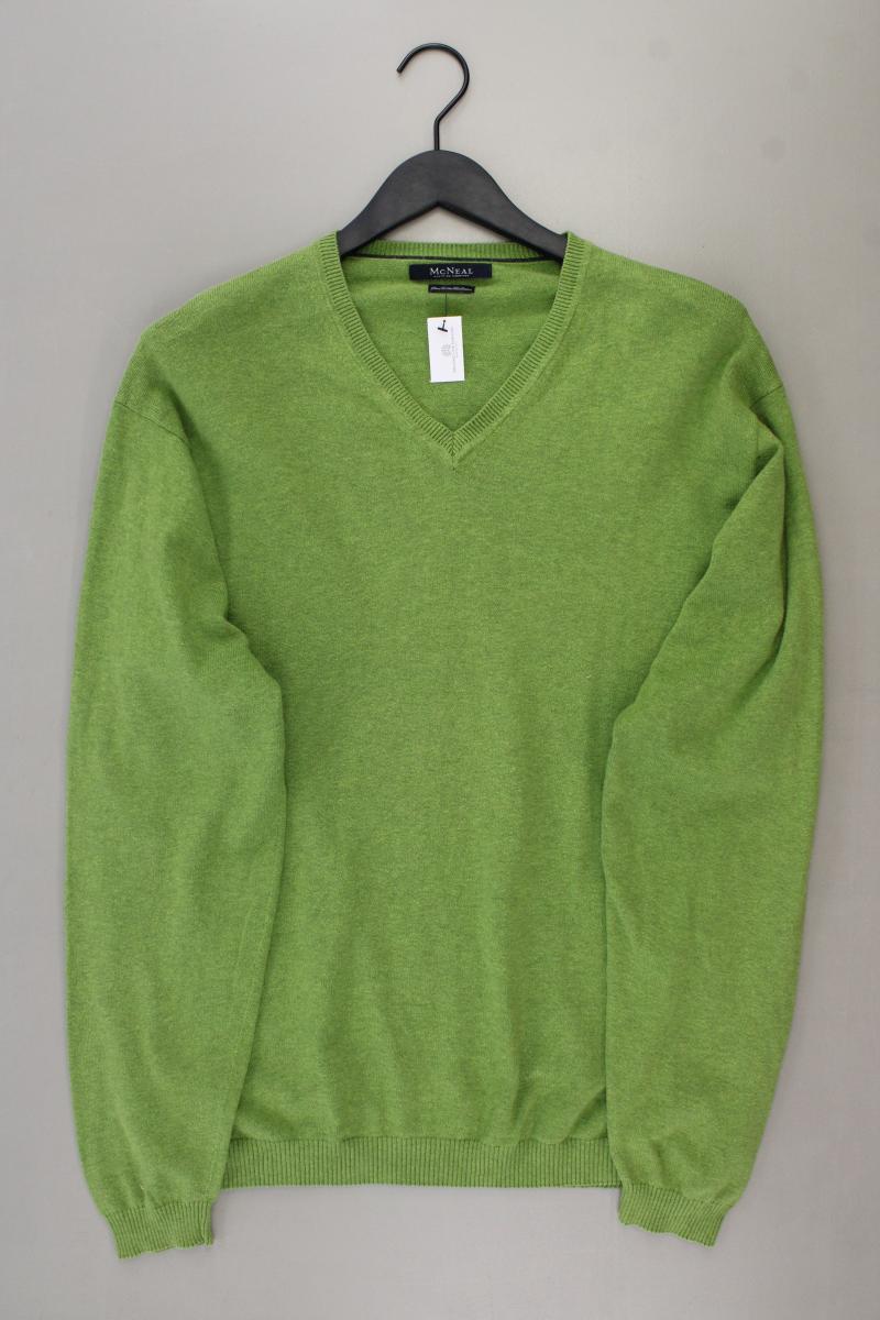 McNeal Feinstrickpullover für Herren Gr. XL grün aus Baumwolle