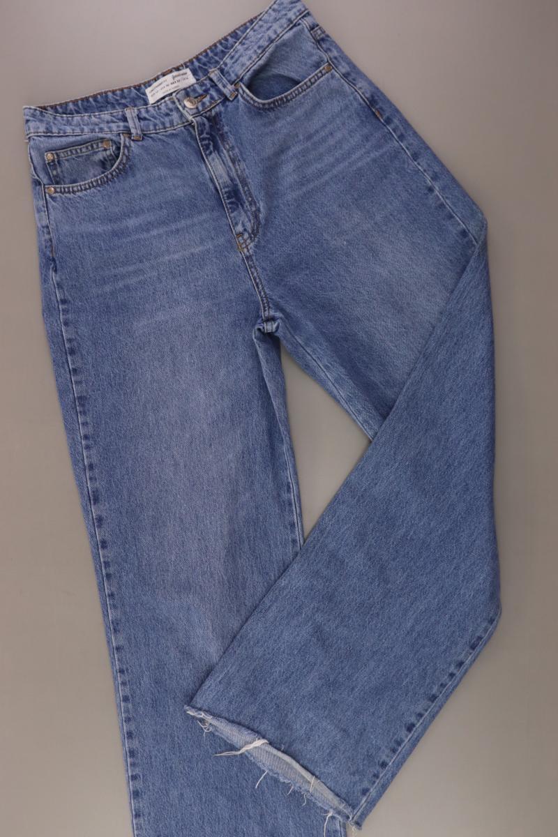 Stradivarius Baggy Jeans Gr. 42 blau