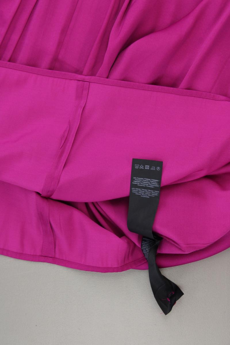 comma, Langarmbluse Gr. 46 neuwertig lila aus Polyester