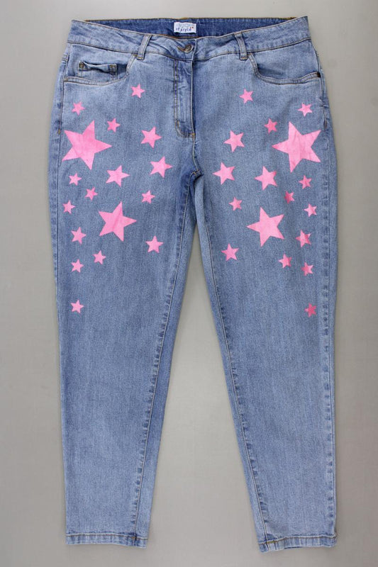 angel of style Skinny Jeans Gr. 44 blau aus Baumwolle