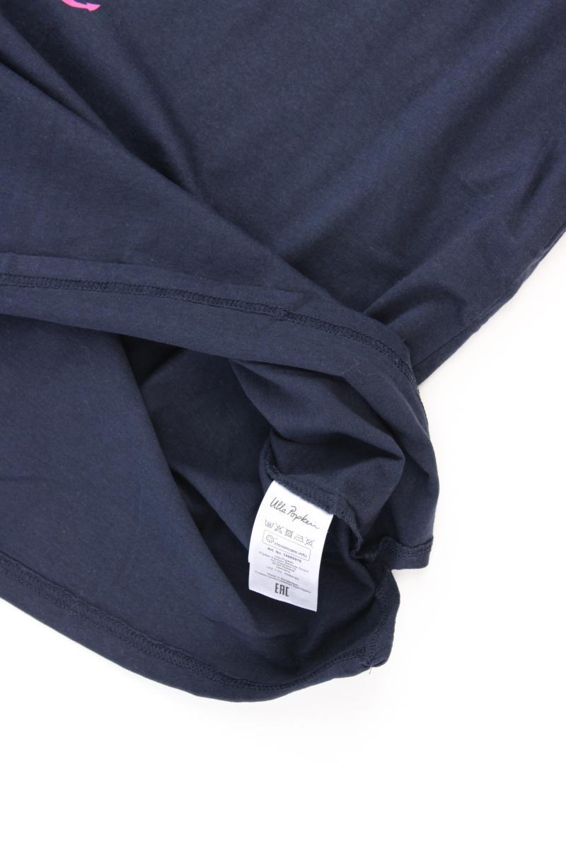 Ulla Popken Trägertop Gr. 46/48 blau aus Baumwolle