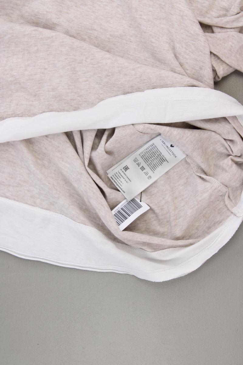 Lieblingsstück T-Shirt Gr. XXXL Kurzarm creme aus Baumwolle