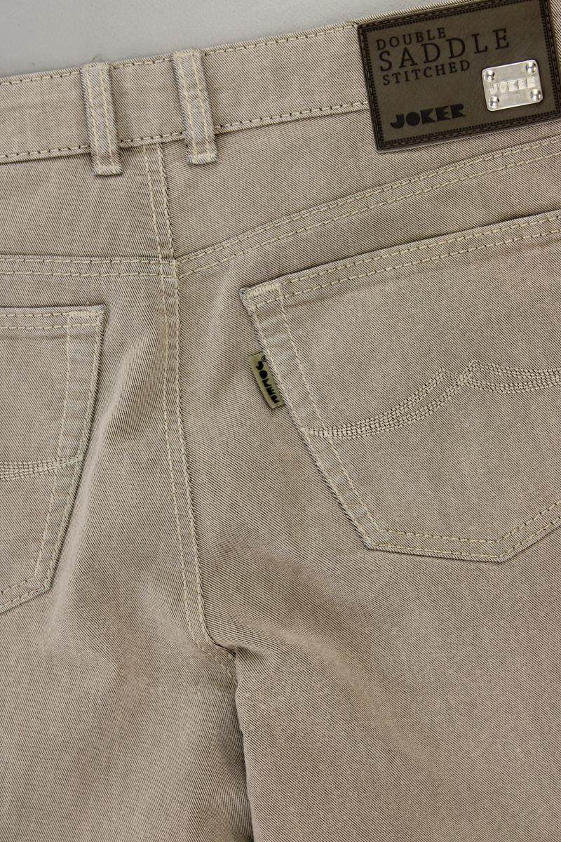 Joker Five-Pocket-Hose für Herren Gr. W34/L34 braun aus Baumwolle
