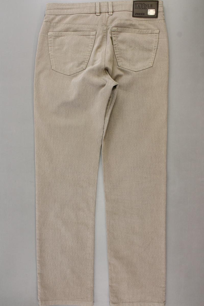 Joker Five-Pocket-Hose für Herren Gr. W34/L34 braun aus Baumwolle