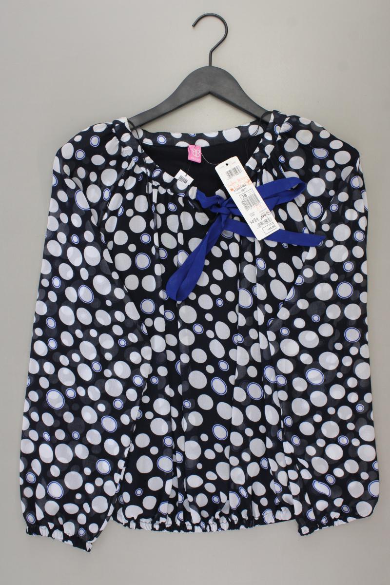 Basler Langarmbluse Gr. 38 gepunktet Neupreis: 149,95€! blau aus Polyester