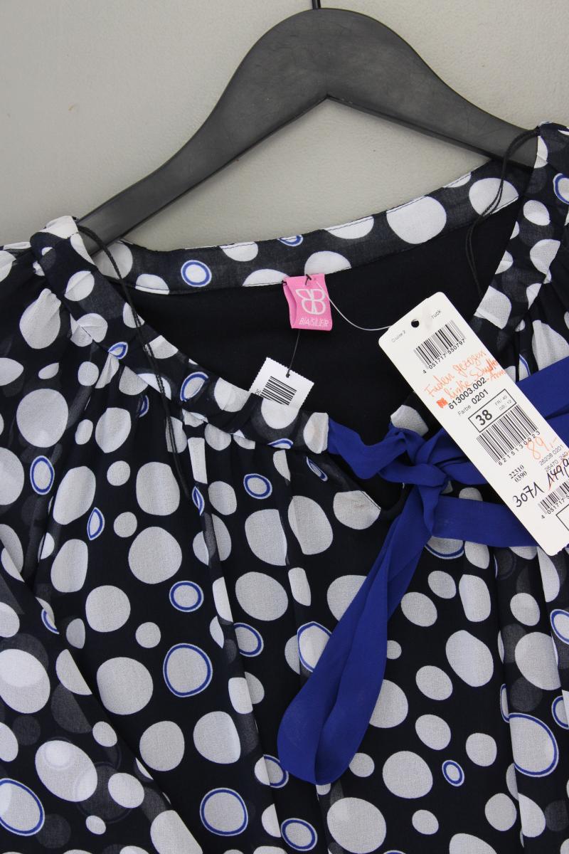 Basler Langarmbluse Gr. 38 gepunktet Neupreis: 149,95€! blau aus Polyester