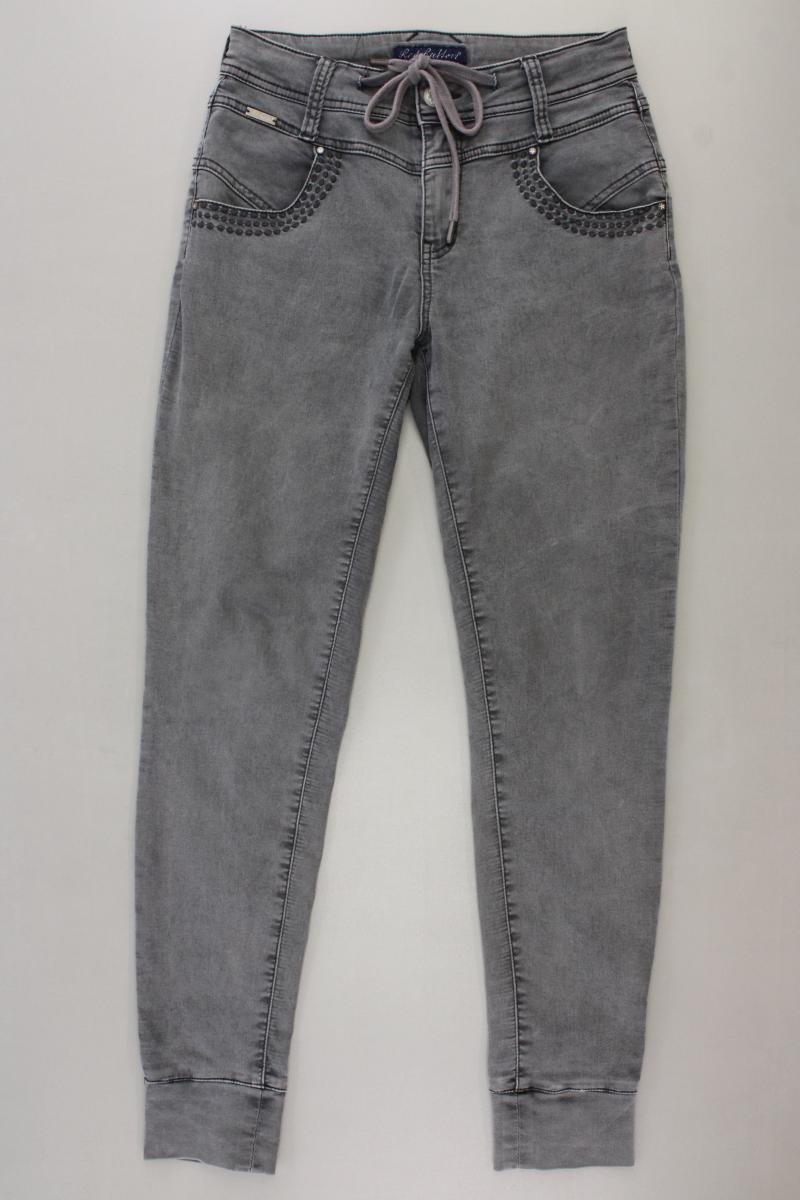 Red Button Skinny Jeans Gr. 36 grau aus Baumwolle