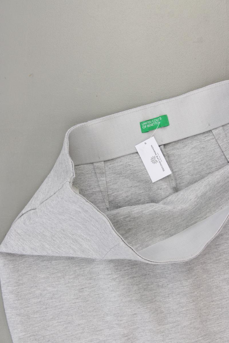 United Colors of Benetton Stretchrock Gr. S grau aus Viskose