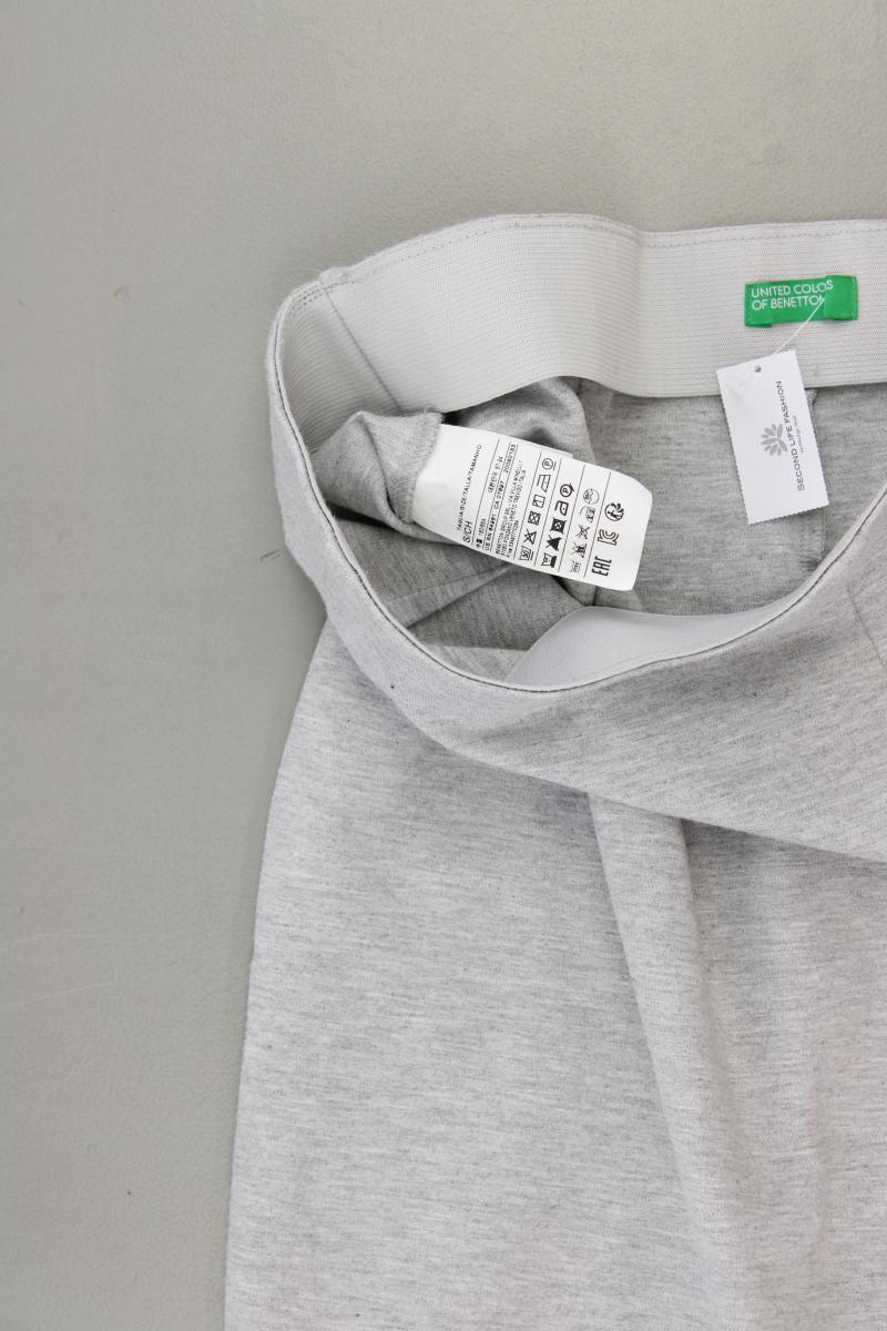 United Colors of Benetton Stretchrock Gr. S grau aus Viskose