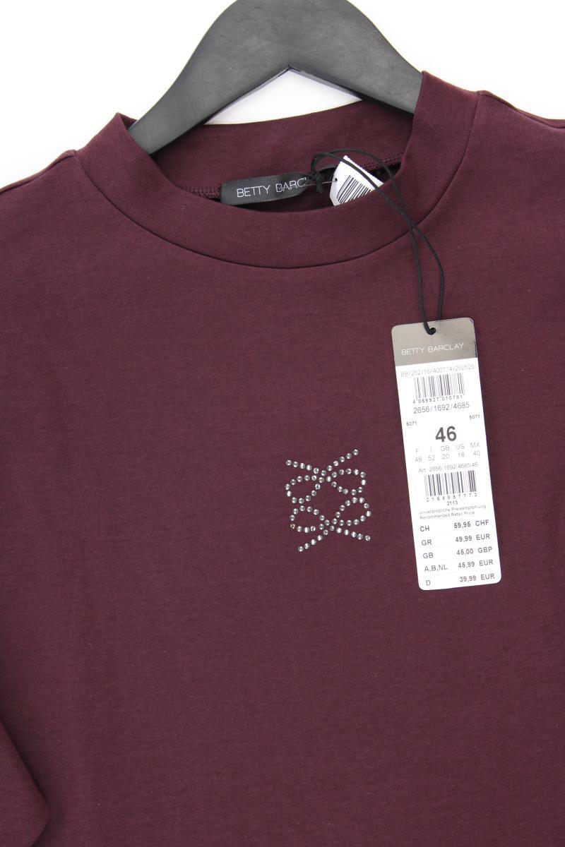 Betty Barclay T-Shirt Gr. 46 neu mit Etikett Neupreis: 39,99€! Kurzarm lila