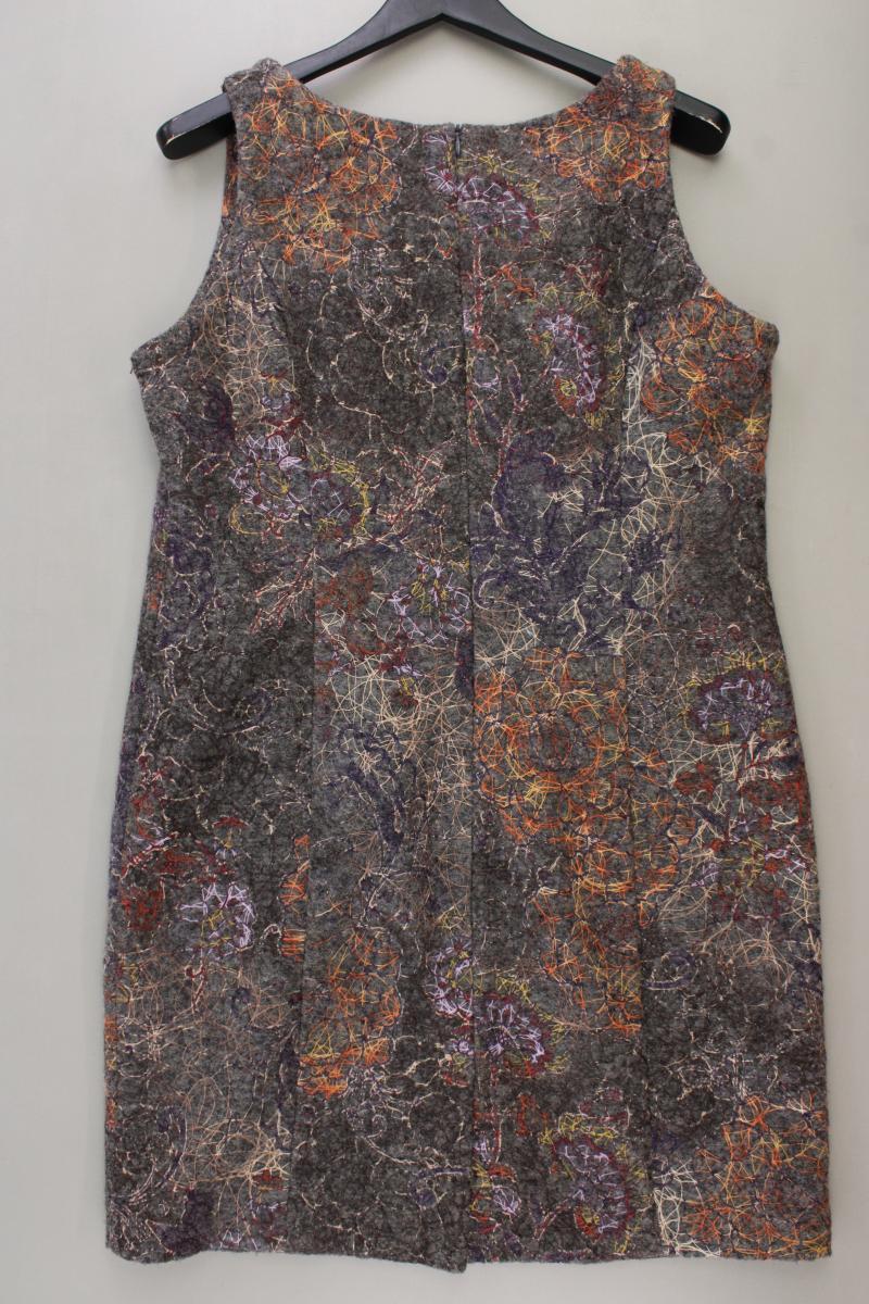 Steilmann Wollkleid Gr. 46 Ärmellos mehrfarbig