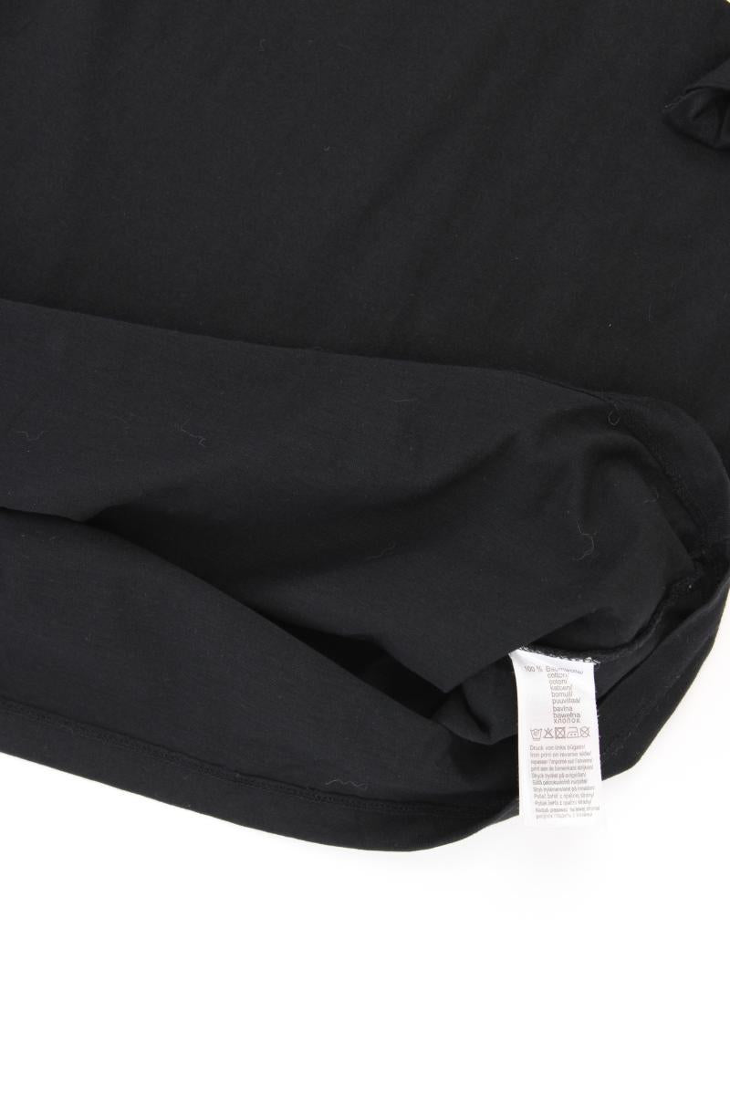 angel of style T-Shirt Gr. 46 Kurzarm schwarz aus Baumwolle