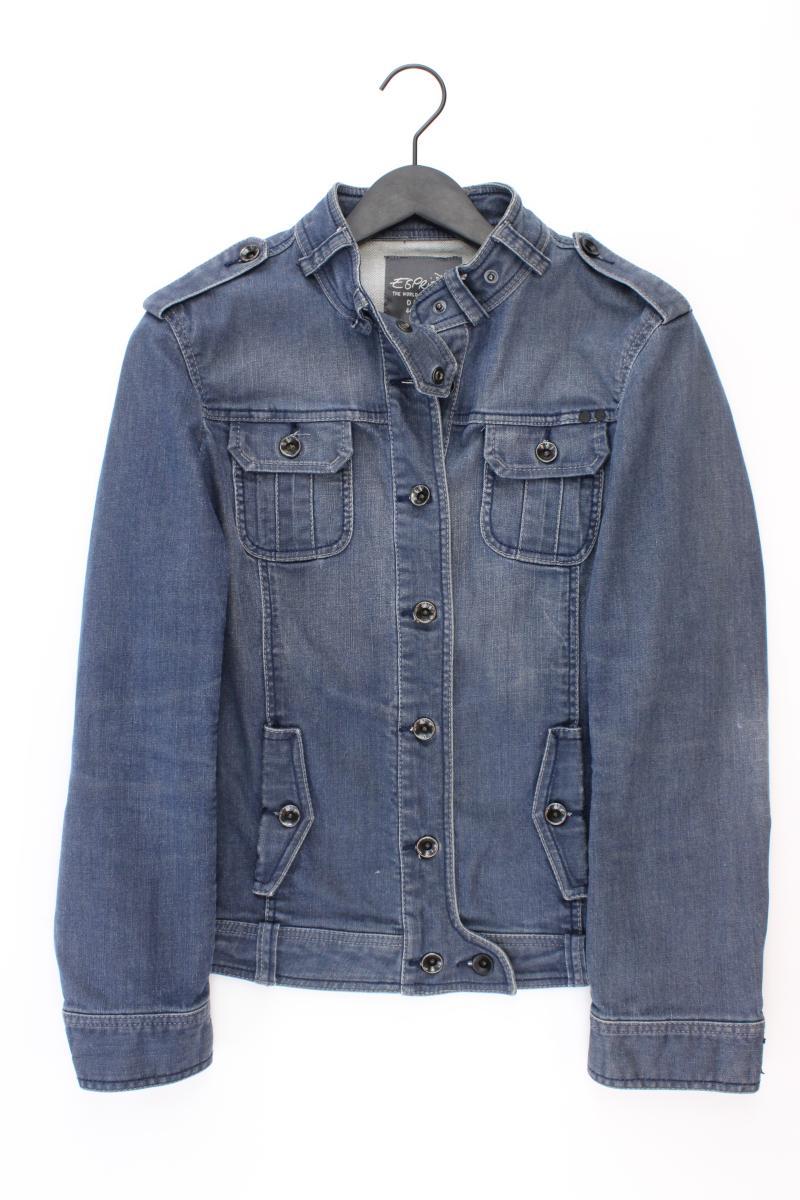Esprit Jeansjacke Gr. 44 blau aus Baumwolle