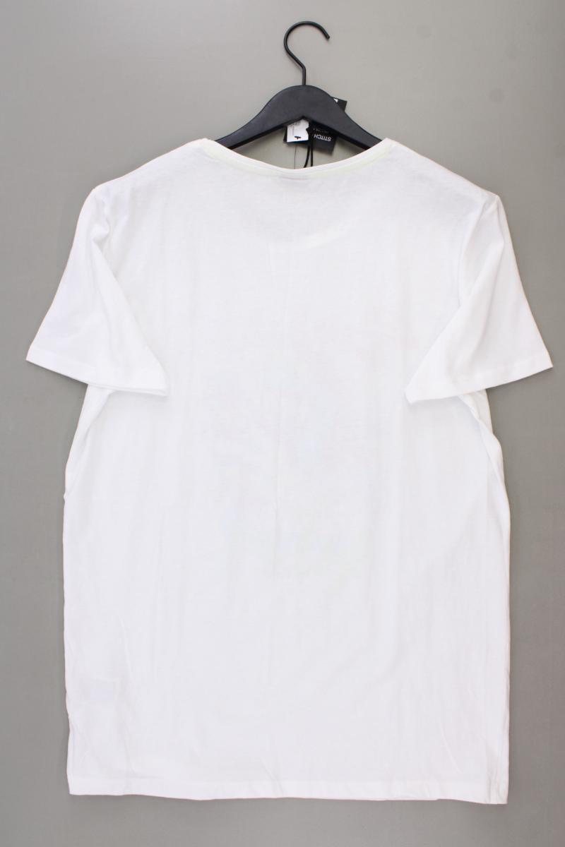 Stich & Soul Printshirt für Herren Gr. XXL neu mit Etikett Kurzarm weiß