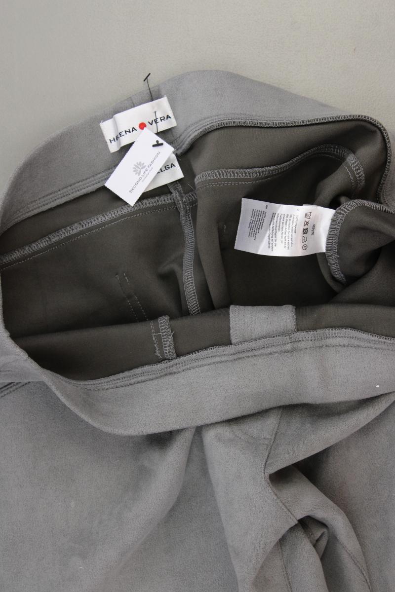 Helena Vera Stretchhose Gr. 44 neuwertig grau aus Polyester