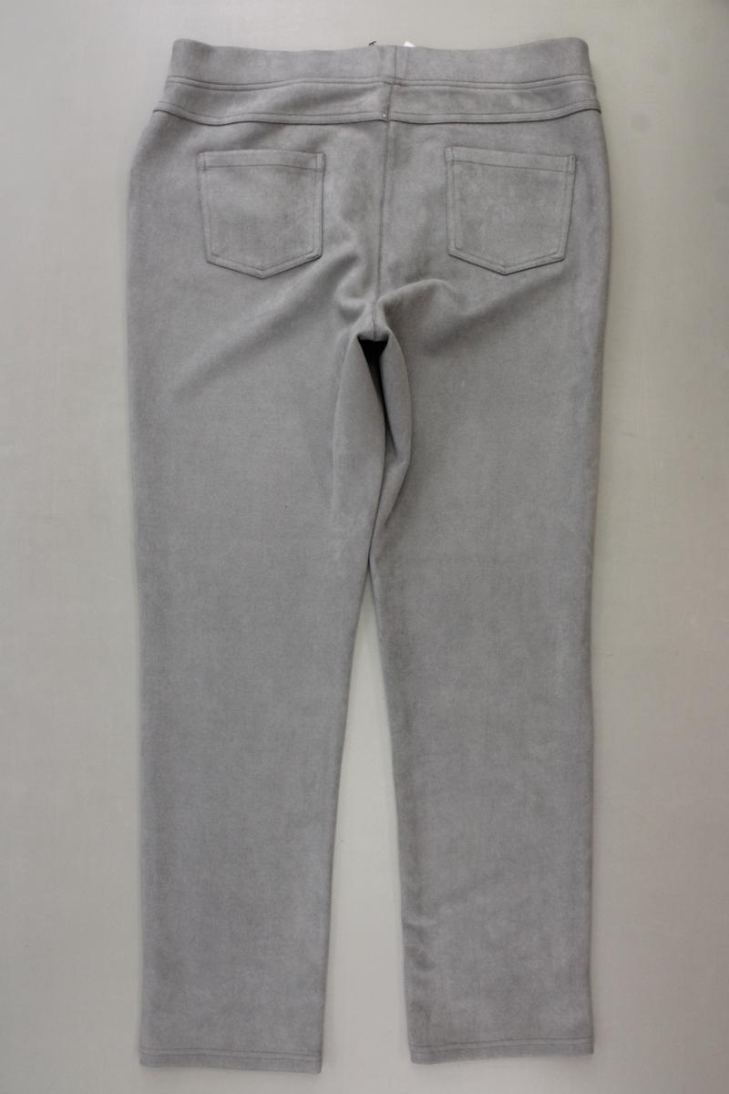 Helena Vera Stretchhose Gr. 44 neuwertig grau aus Polyester