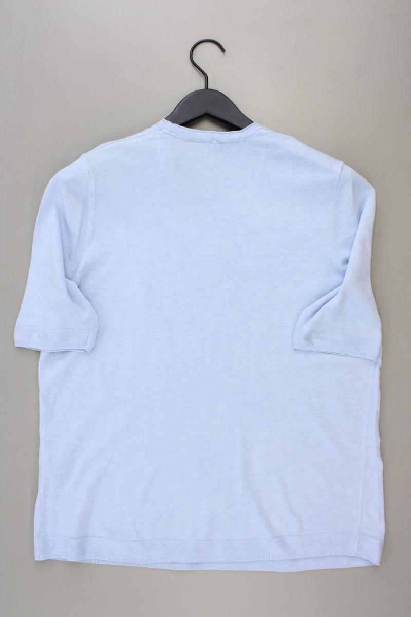 Gerry Weber Strickshirt Gr. 40 Kurzarm blau
