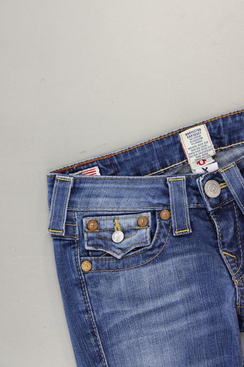 True Religion Skinny Jeans Gr. W24 blau