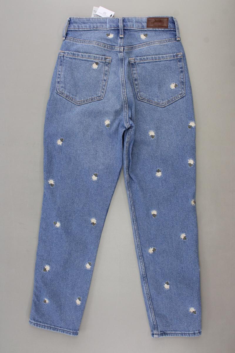 Hollister 7/8 Jeans Gr. W23/L25 blau aus Baumwolle