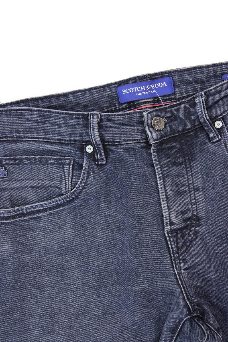 Scotch & Soda Skinny Jeans für Herren Gr. W32/L34 blau aus Baumwolle