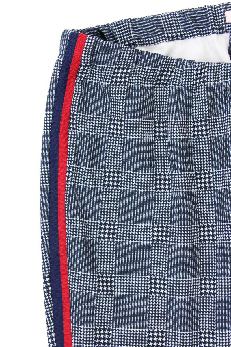 Alba Moda Stretchhose Gr. 46 hahnentritt neuwertig blau aus Polyester