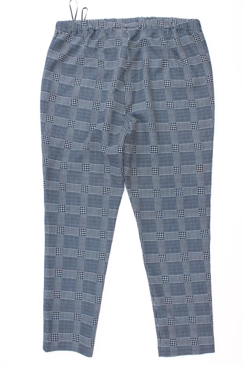 Alba Moda Stretchhose Gr. 46 hahnentritt neuwertig blau aus Polyester