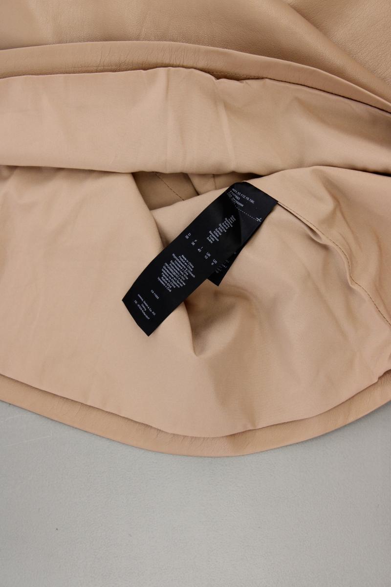 comma, Kunstlederrock Gr. 36 braun aus Polyester