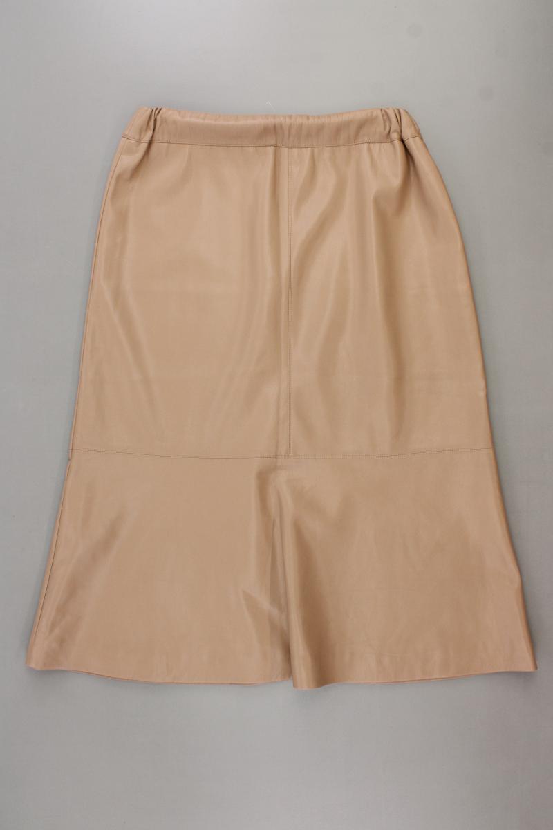 comma, Kunstlederrock Gr. 36 braun aus Polyester