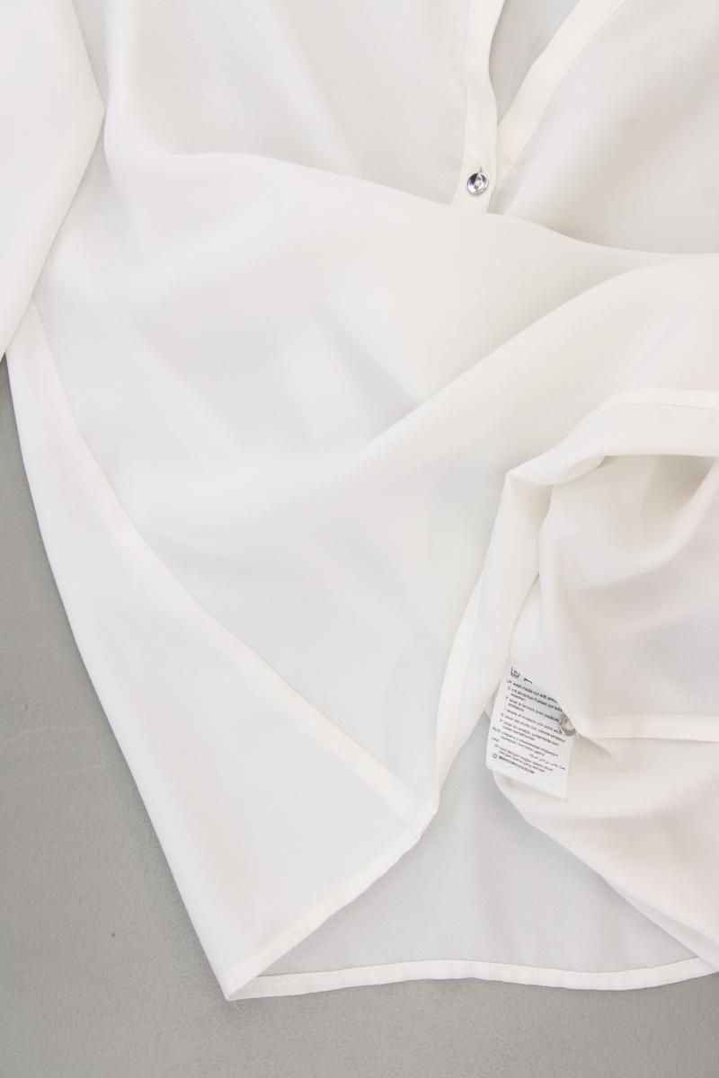 Esprit Langarmbluse Gr. 38 weiß aus Polyester