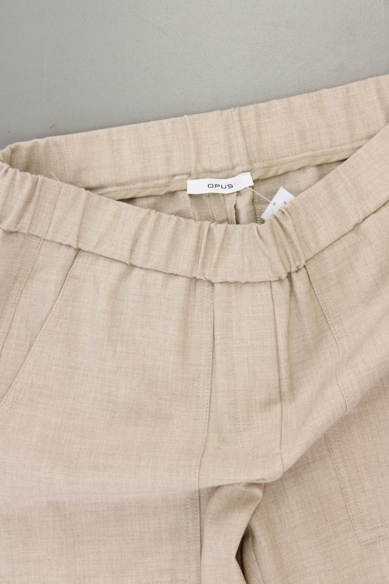 Opus Stoffhose Modell Myha Gr. 36 neuwertig creme aus Polyester