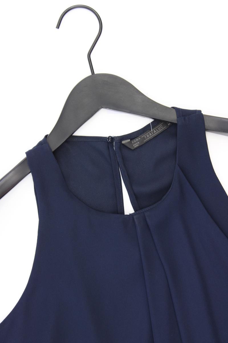 Zara Ärmellose Bluse Gr. XS blau