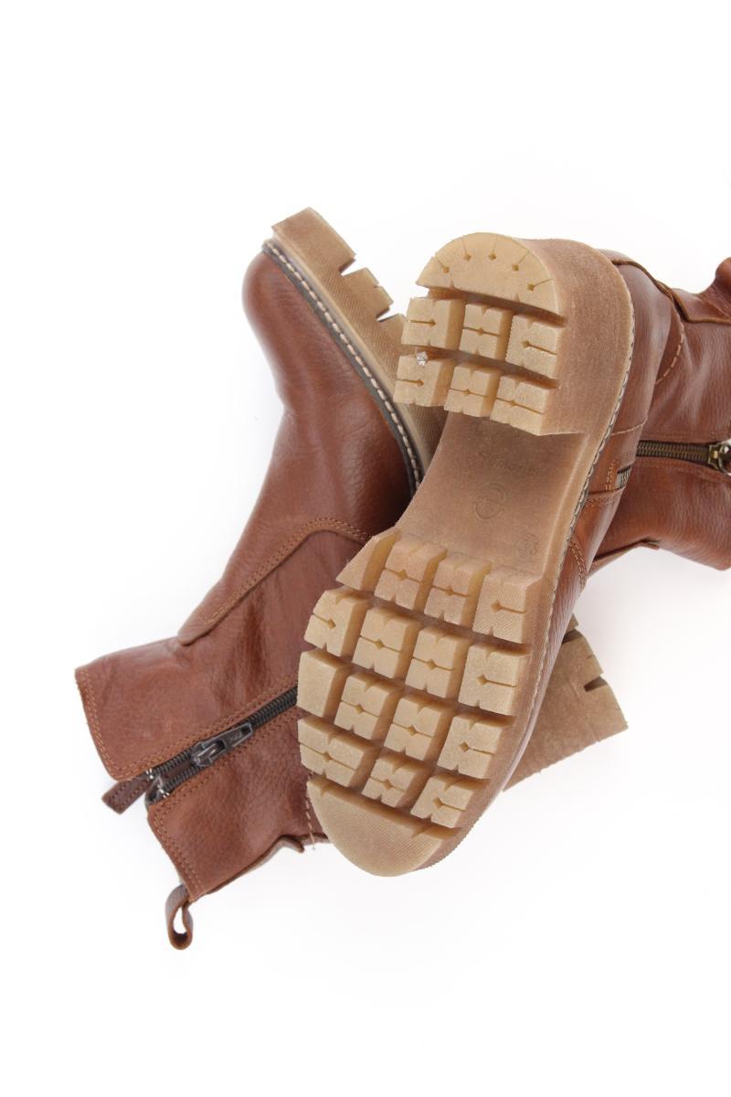 Tamaris Stiefeletten Gr. 36 neuwertig braun aus Leder