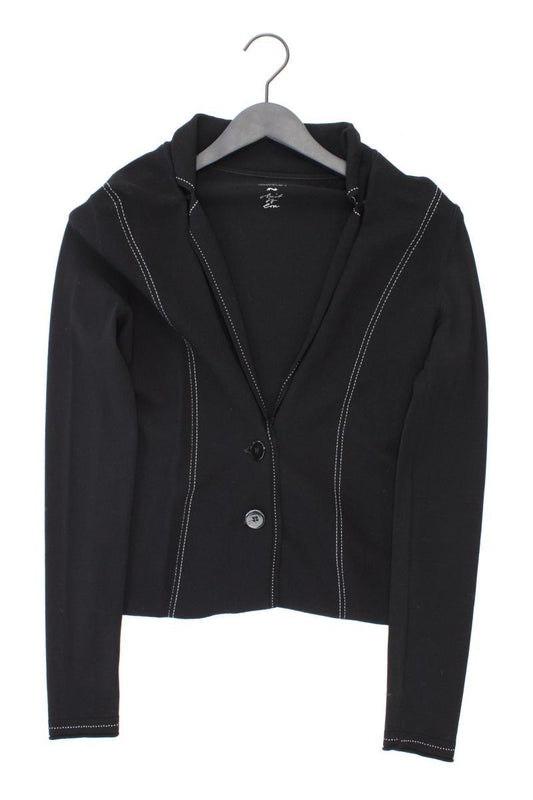 Marc Cain Classic Blazer Gr. 36 schwarz aus Viskose