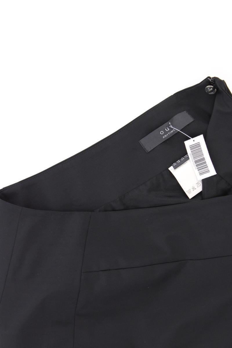 Oui Bleistiftrock Gr. 42 neuwertig schwarz aus Polyester