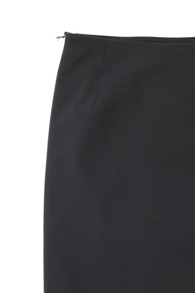 Oui Bleistiftrock Gr. 42 neuwertig schwarz aus Polyester