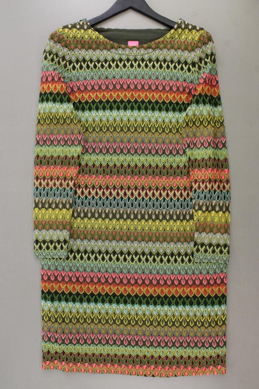 kyra&ko Langarmkleid Gr. XL neuwertig mehrfarbig aus Polyester