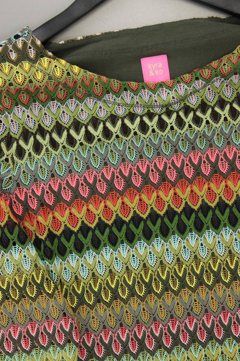 kyra&ko Langarmkleid Gr. XL neuwertig mehrfarbig aus Polyester
