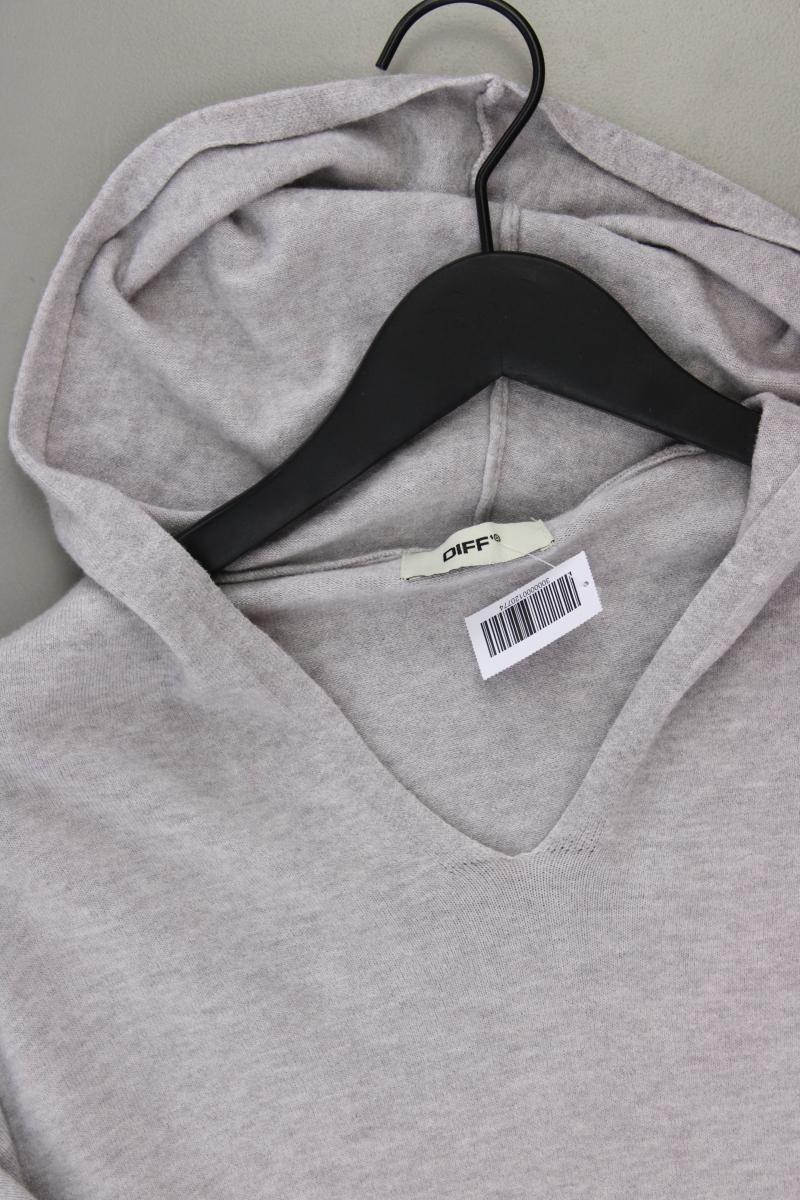 DIFF Hoodie Gr. L grau aus Viskose