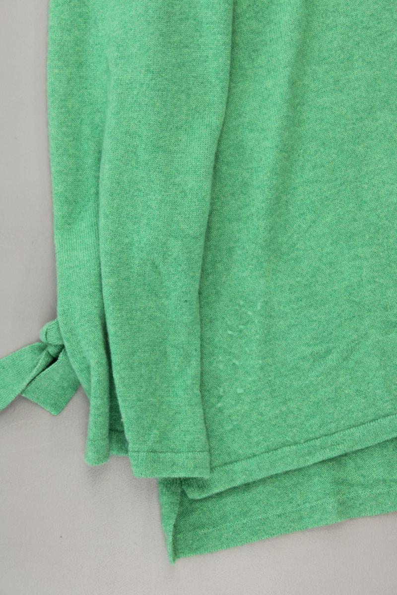 CLARINA Cashmerepullover Gr. 44 grün aus Kaschmir