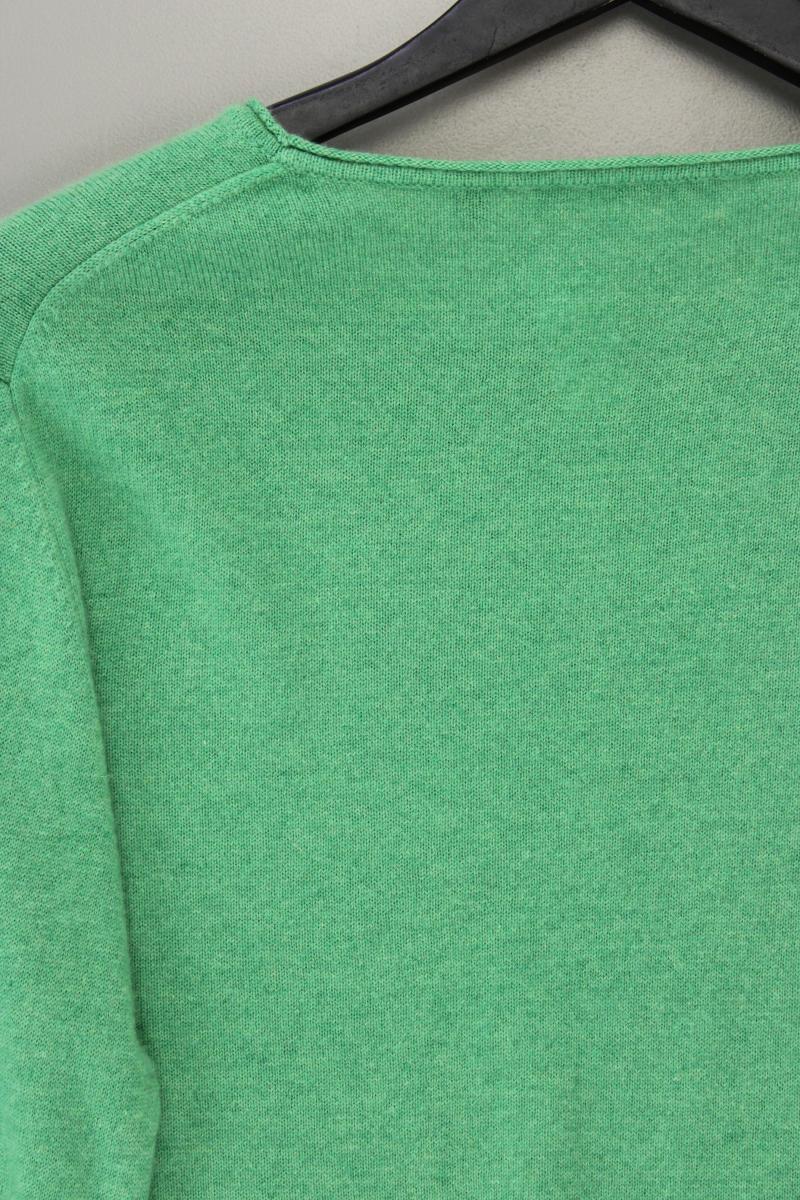 CLARINA Cashmerepullover Gr. 44 grün aus Kaschmir