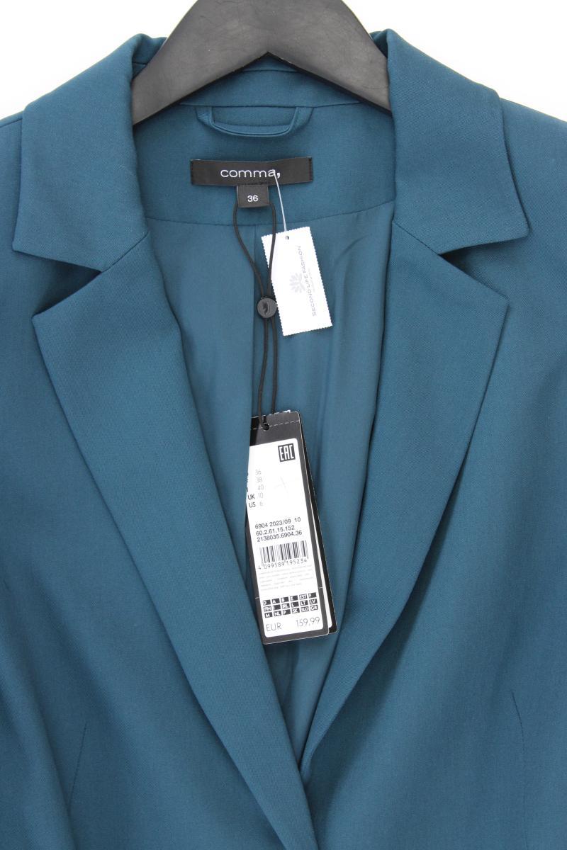 comma, Blazer petrolfarben Gr. 36 neu mit Etikett Neupreis: 159,99€! mit Gürtel