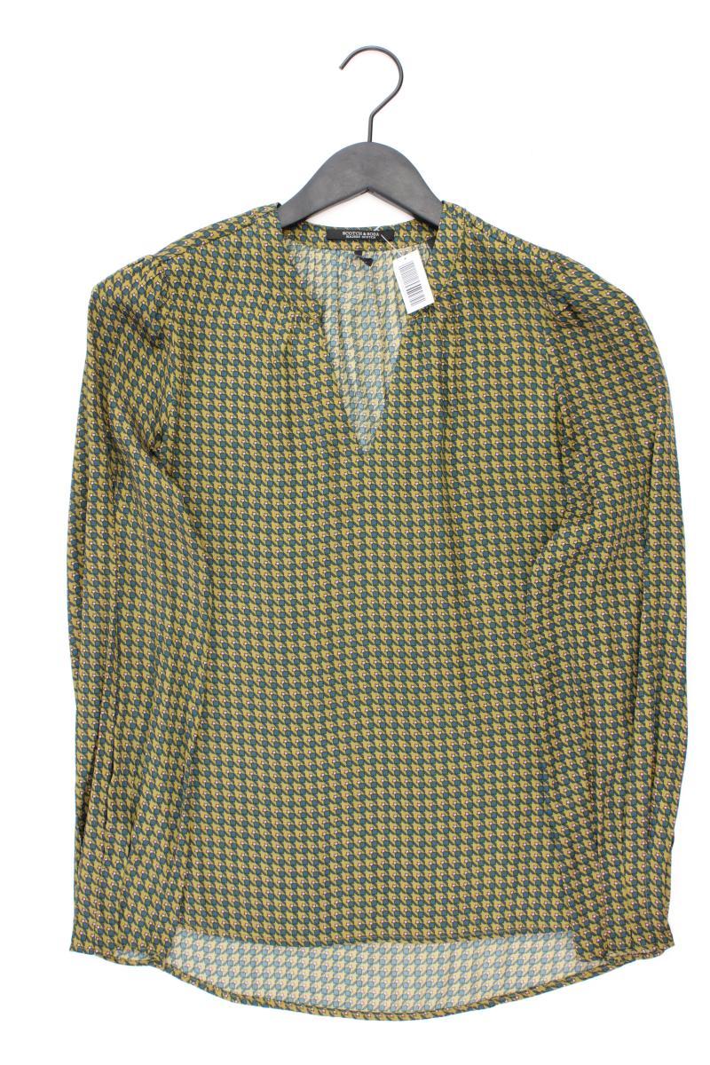 Scotch & Soda Langarmbluse Gr. S hahnentritt neuwertig mehrfarbig aus Polyester