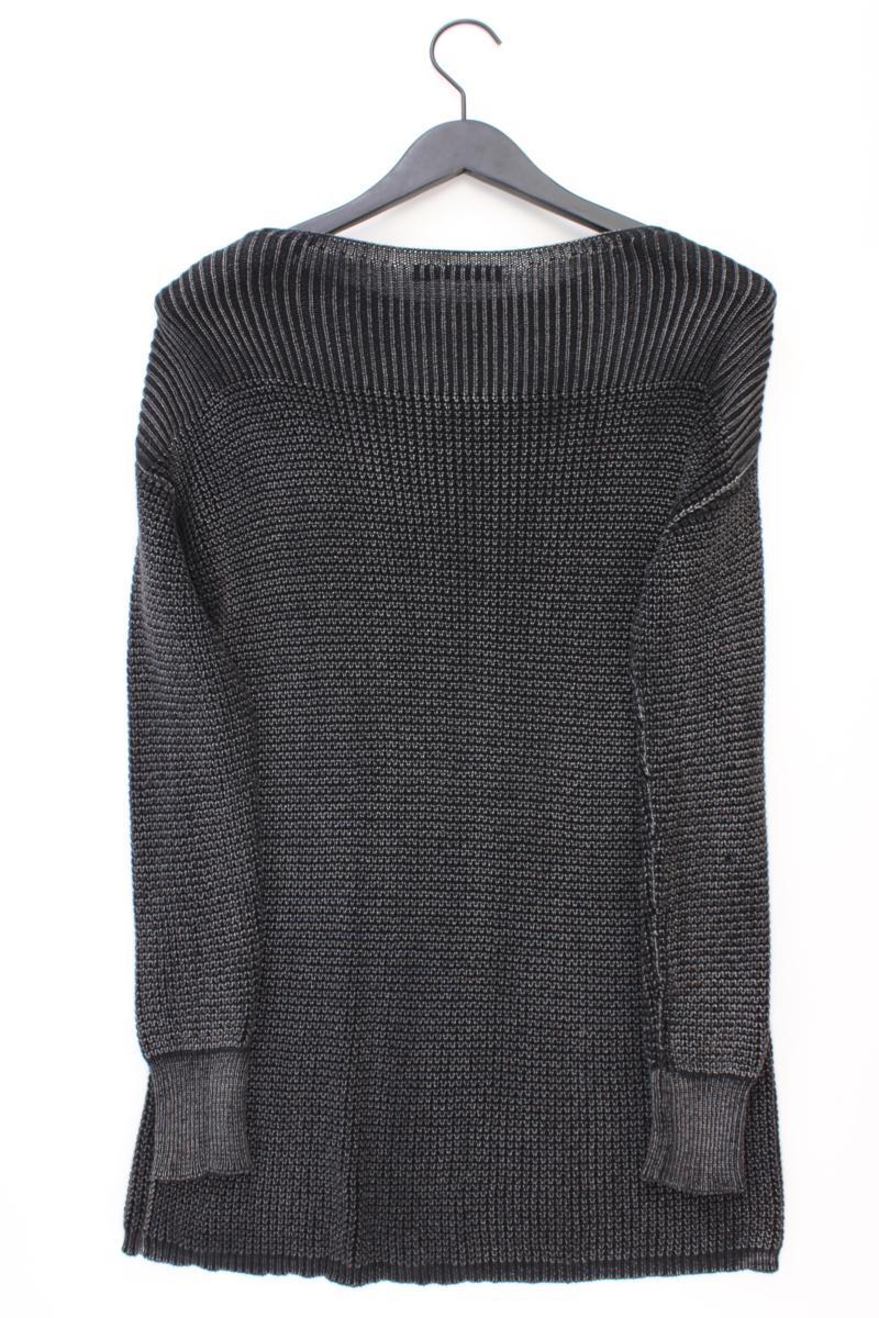 Peruvian Connection Grobstrickpullover Gr. XS grau aus Baumwolle
