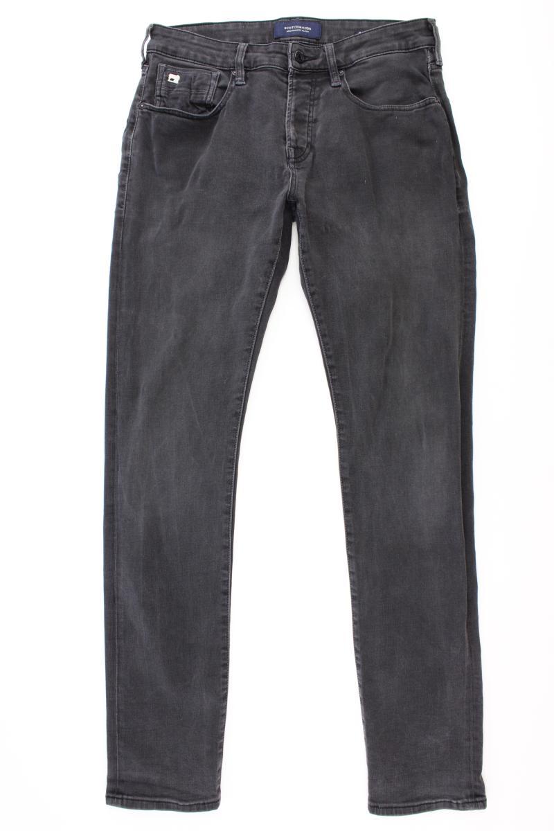 Scotch & Soda Skinny Jeans für Herren Gr. W32/L34 grau aus Baumwolle
