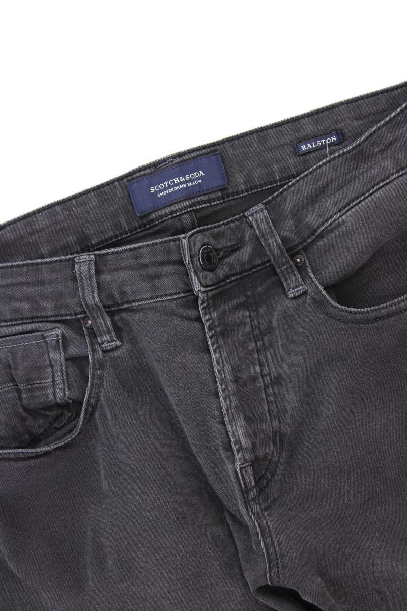 Scotch & Soda Skinny Jeans für Herren Gr. W32/L34 grau aus Baumwolle