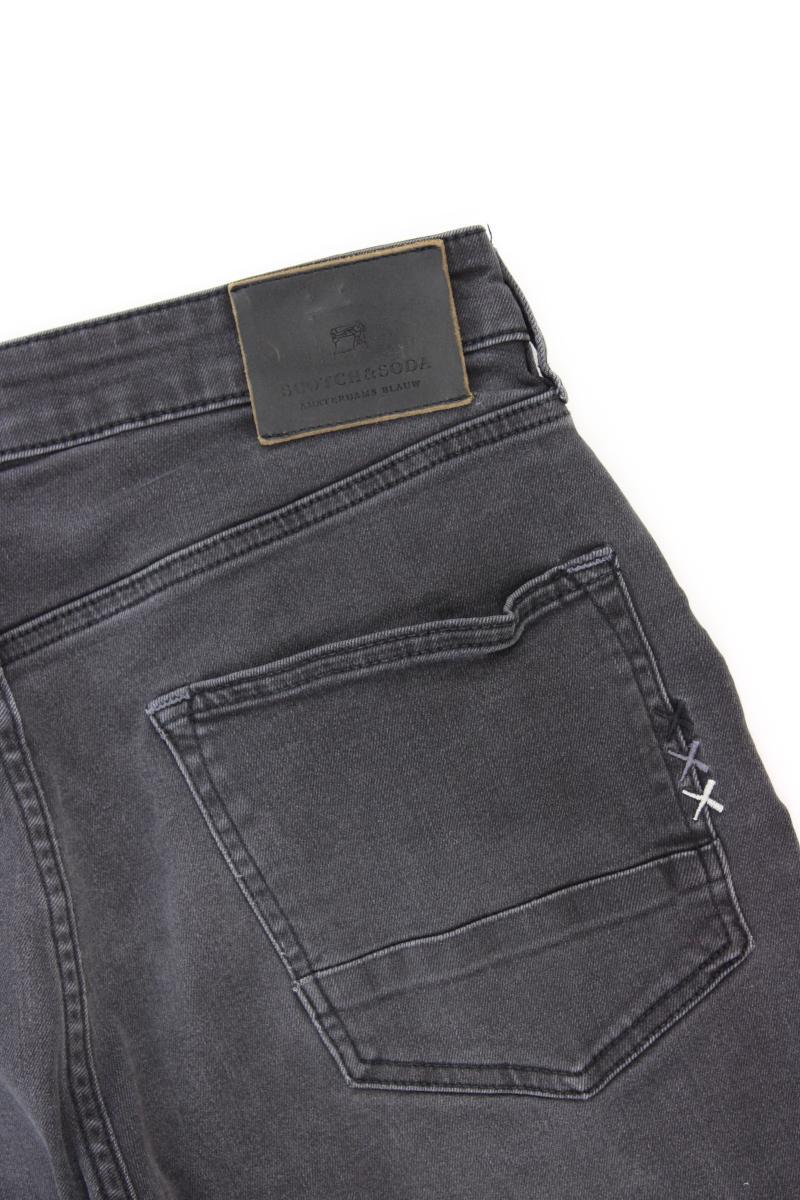 Scotch & Soda Skinny Jeans für Herren Gr. W32/L34 grau aus Baumwolle